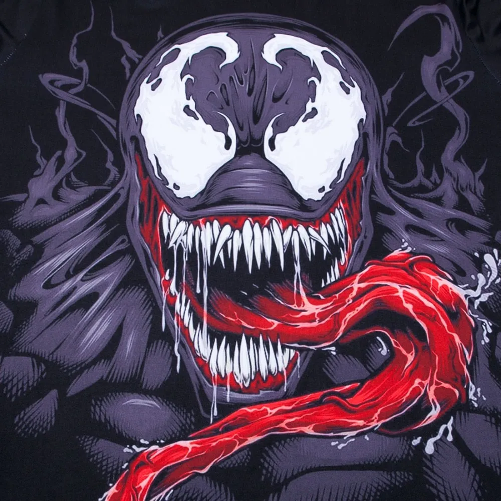 2019 VENOM Red Tongue Compression Shirt for Men