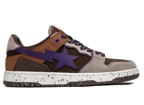 A Bathing Ape Bape Sk8 Sta #7 M2 in Brown