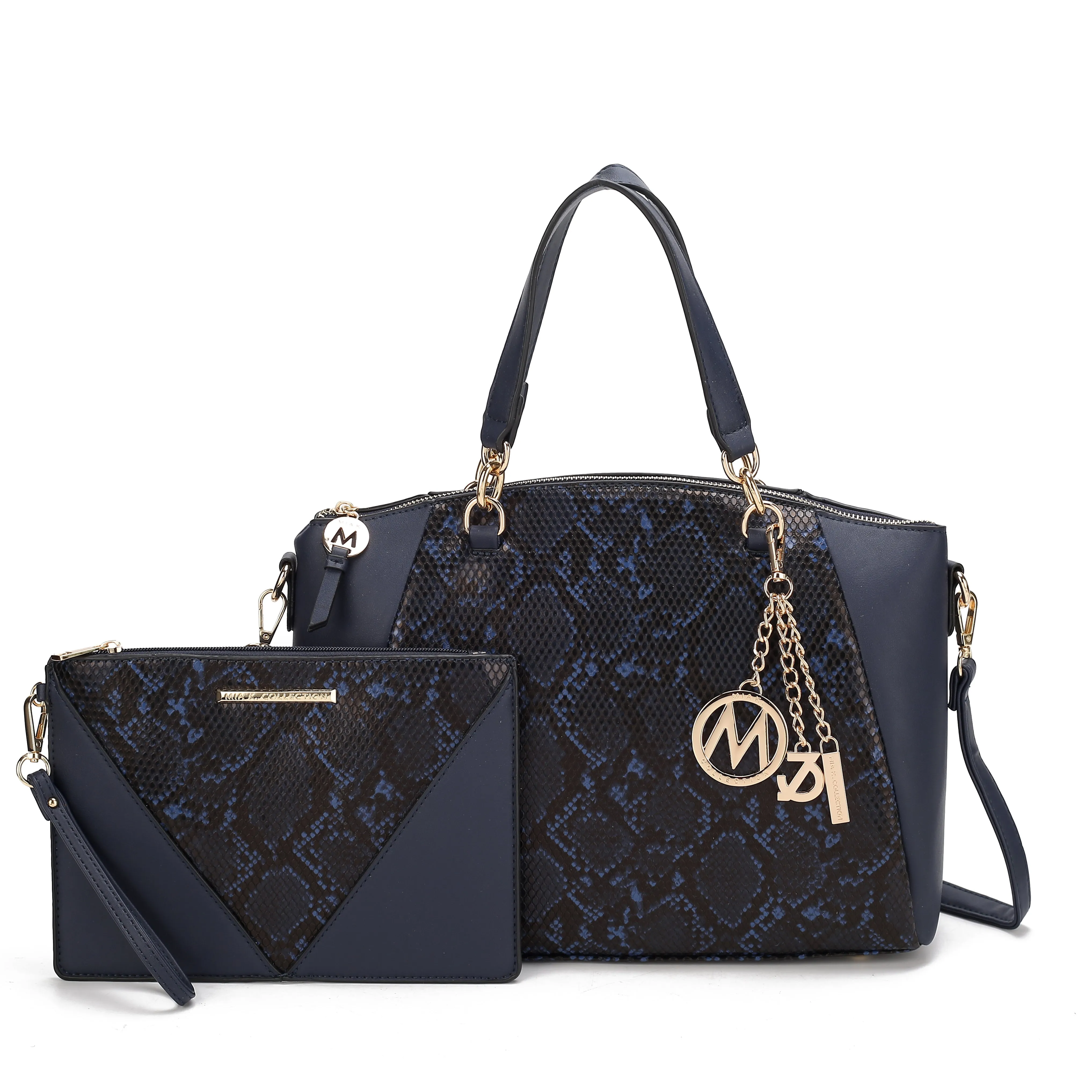 Addison Shoulder Bag and Wristlet Set