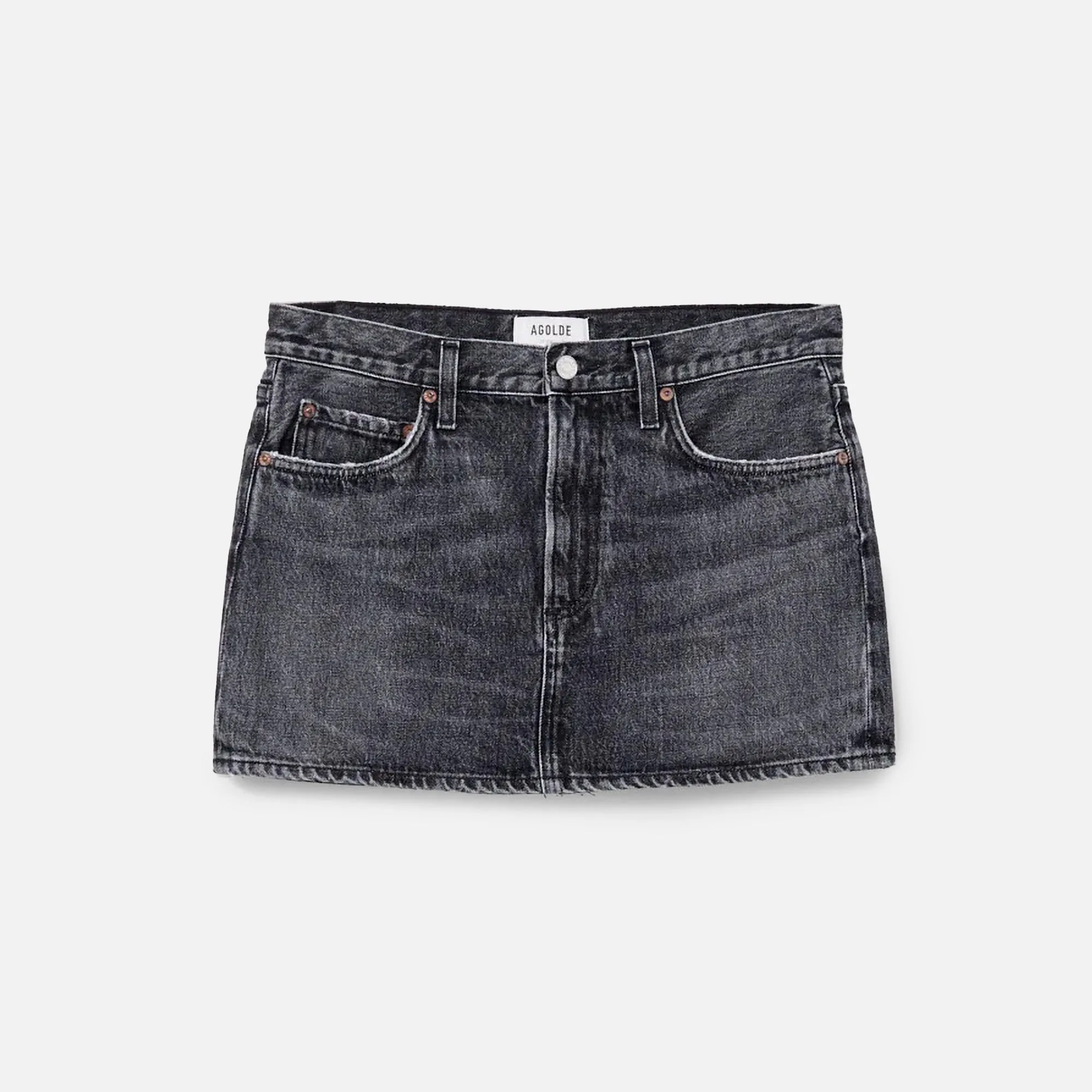 Agolde Alek Mini Skirt - Ditch