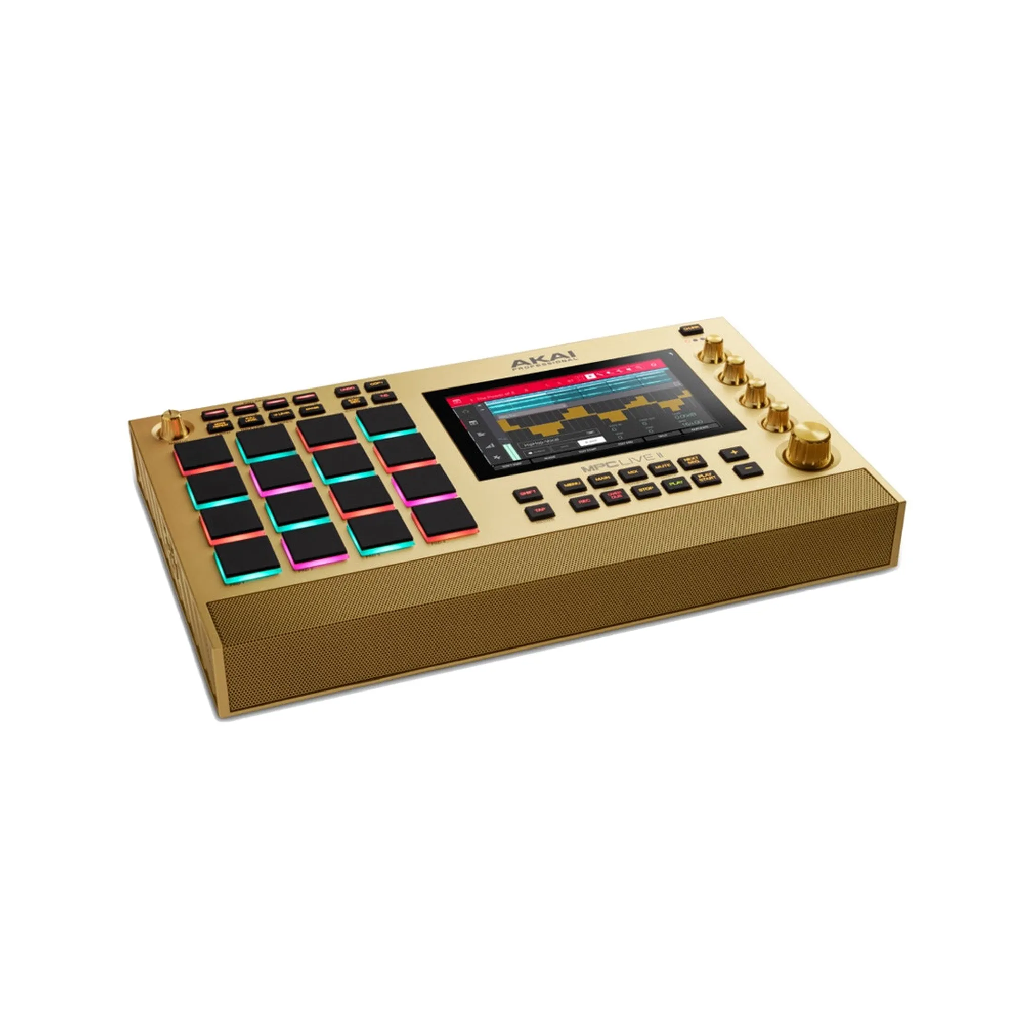 Akai Professional MPC Live II Standalone Sampler and Sequencer - Gold Edition