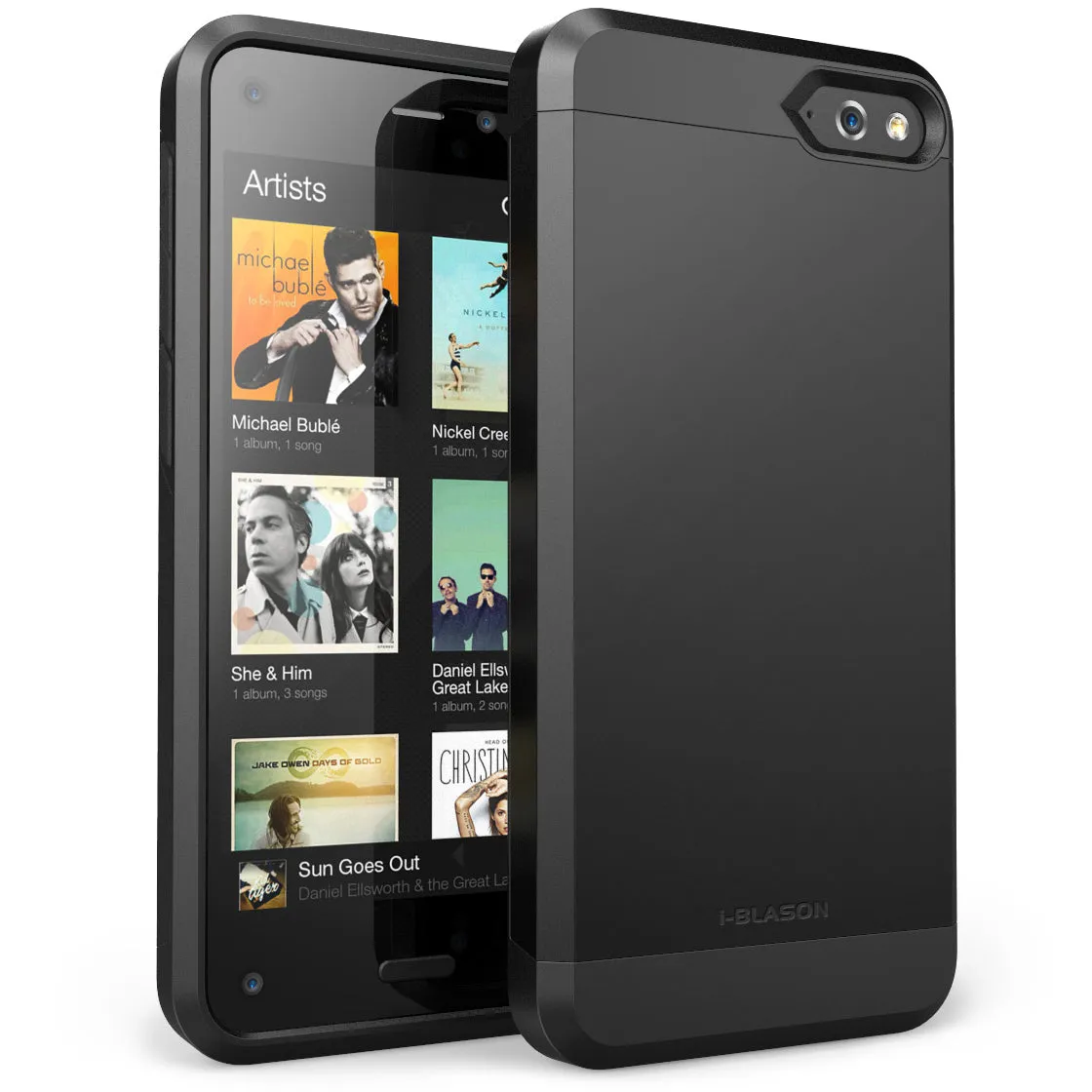 Amazon Fire Armadillo Case-Black