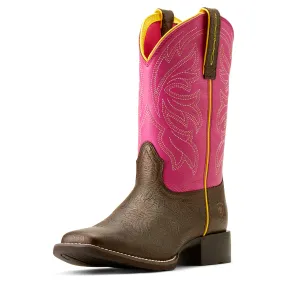 Ariat Women's Buckley Boot Bronze Age/Blushing Pink