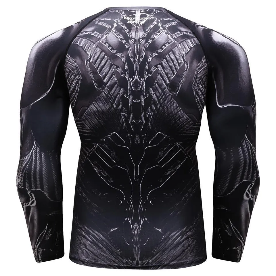 Avengers 3 Infinity War Black Panther Compression Shirt