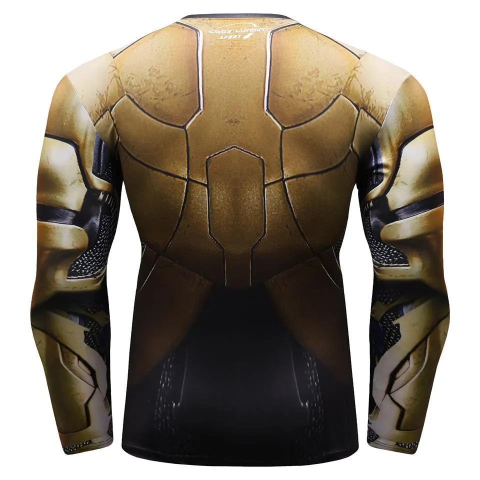 Avengers 3 Infinity War THOR Long Sleeve Compression Shirt