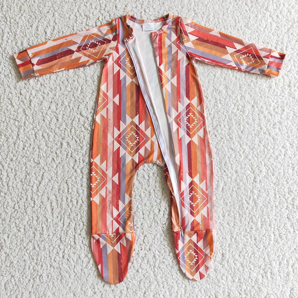 Aztec Cowgirl Romper