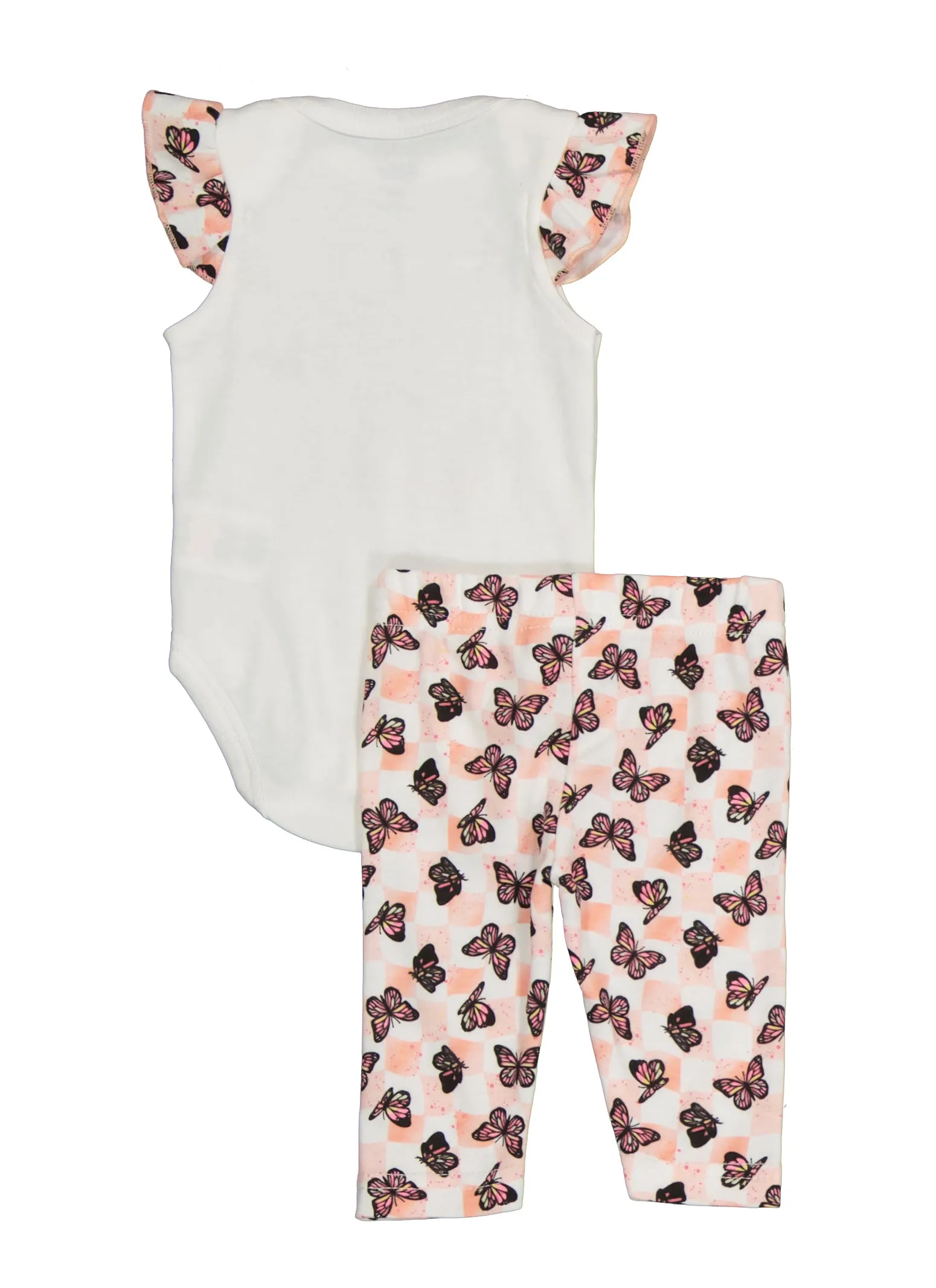 Baby Girls 0-9M I Love My Mama Bodysuit and Leggings with Shoes