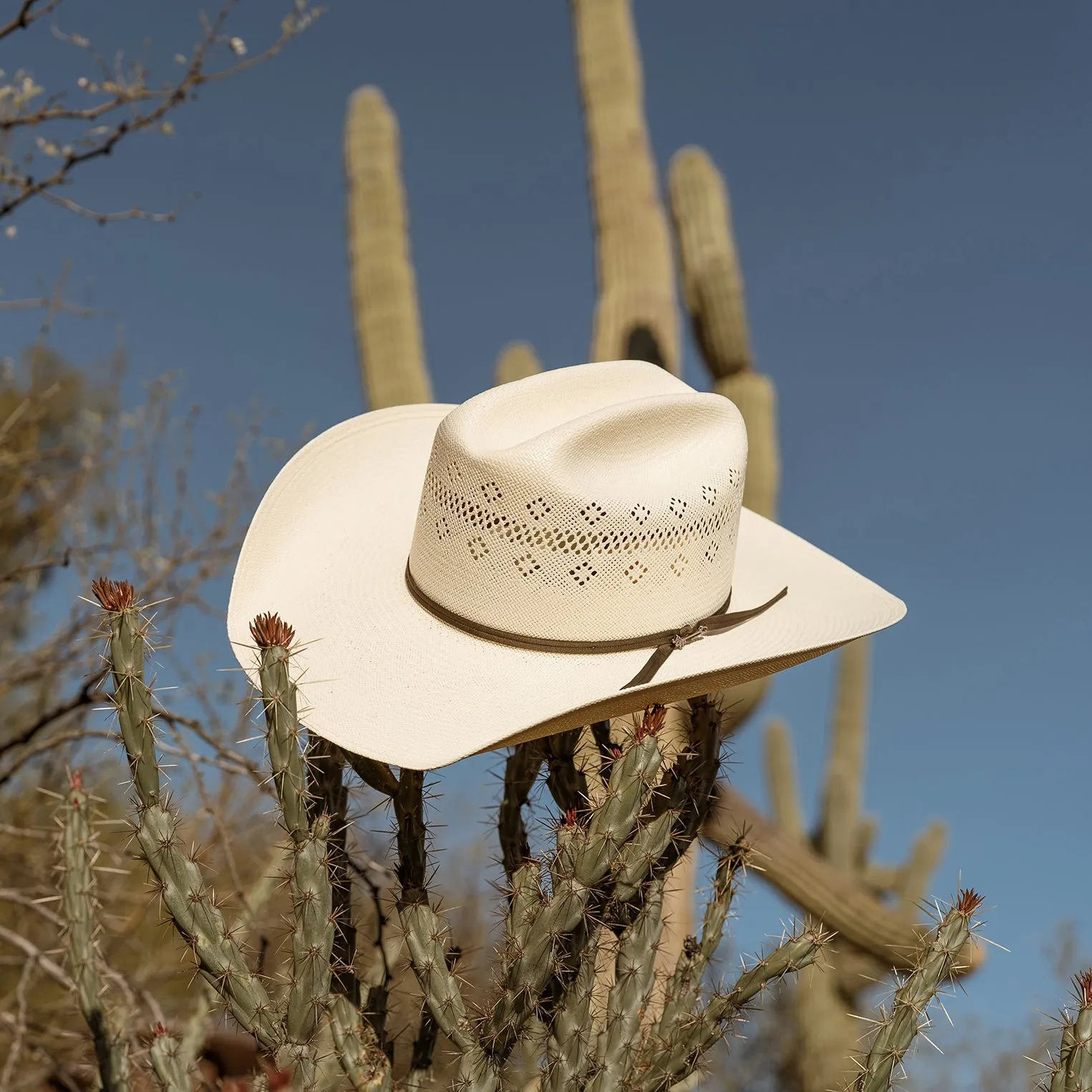 Baker 10X Straw Cowboy Hat