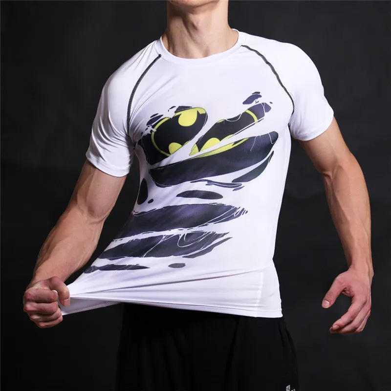 BATMAN Compression Shirt for Men (Short Sleeve)