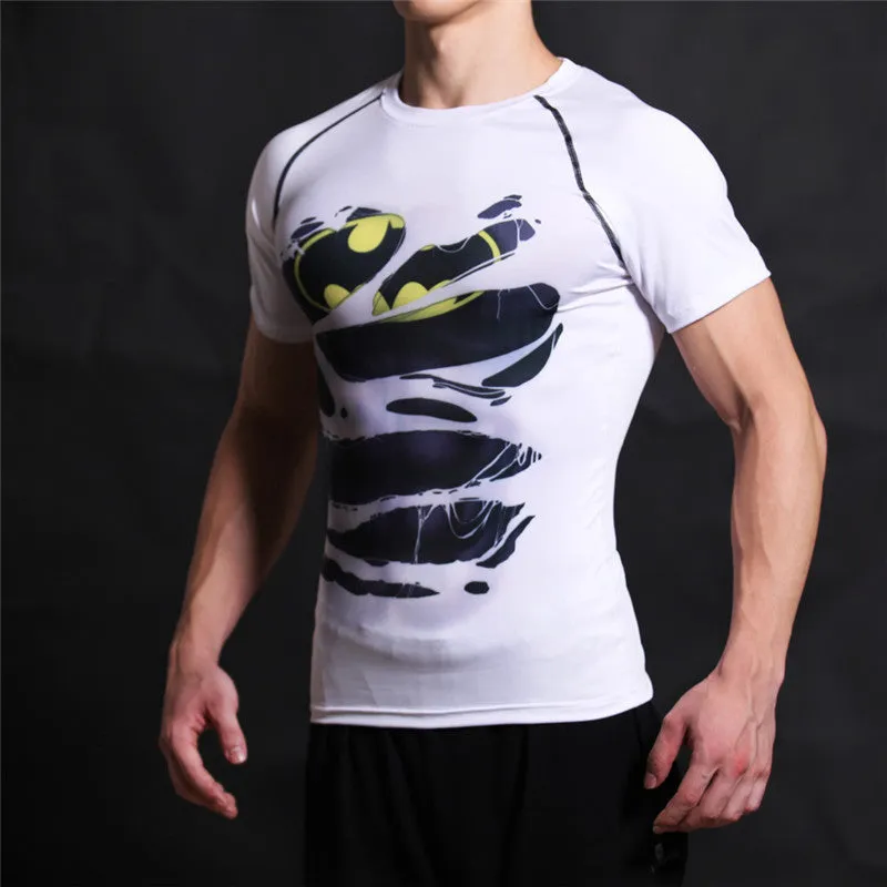 BATMAN Compression Shirt for Men (Short Sleeve)