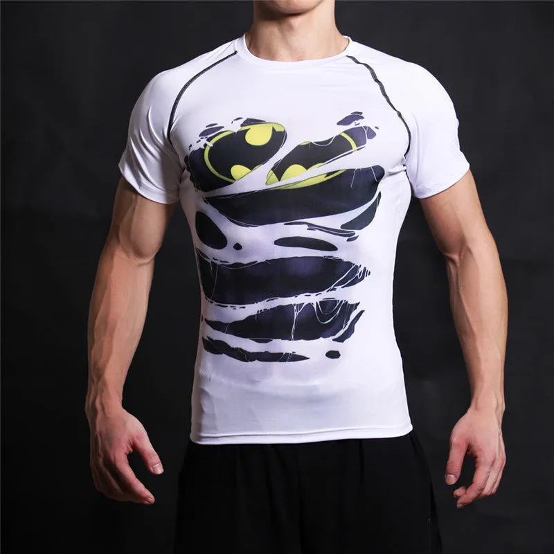 BATMAN Compression Shirt for Men (Short Sleeve)