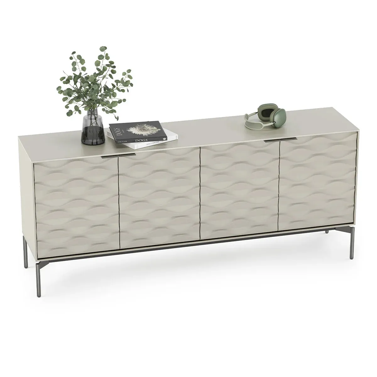 BDI Ripple 7629 4-Door Storage Credenza