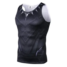 BLACK PANTHER Compression Tank Top