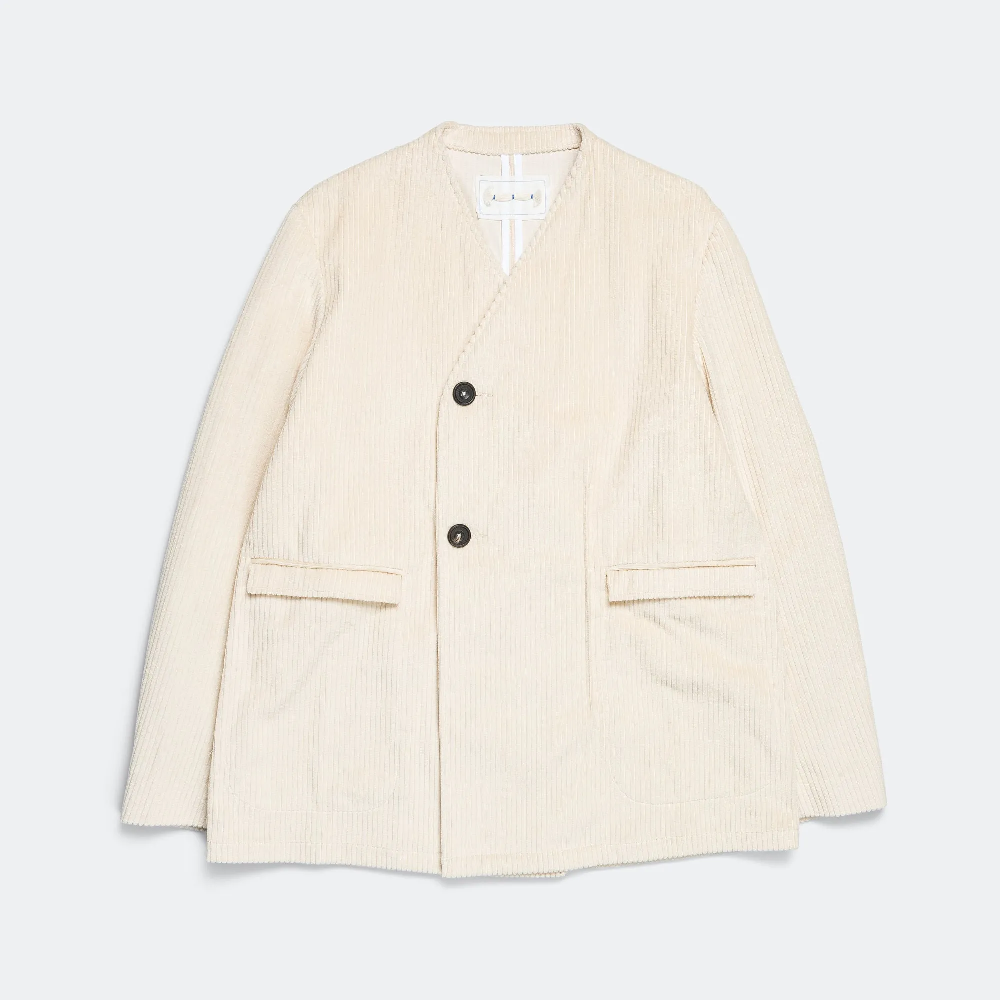 Brooch Wearers Blazer - Ecru Corduroy