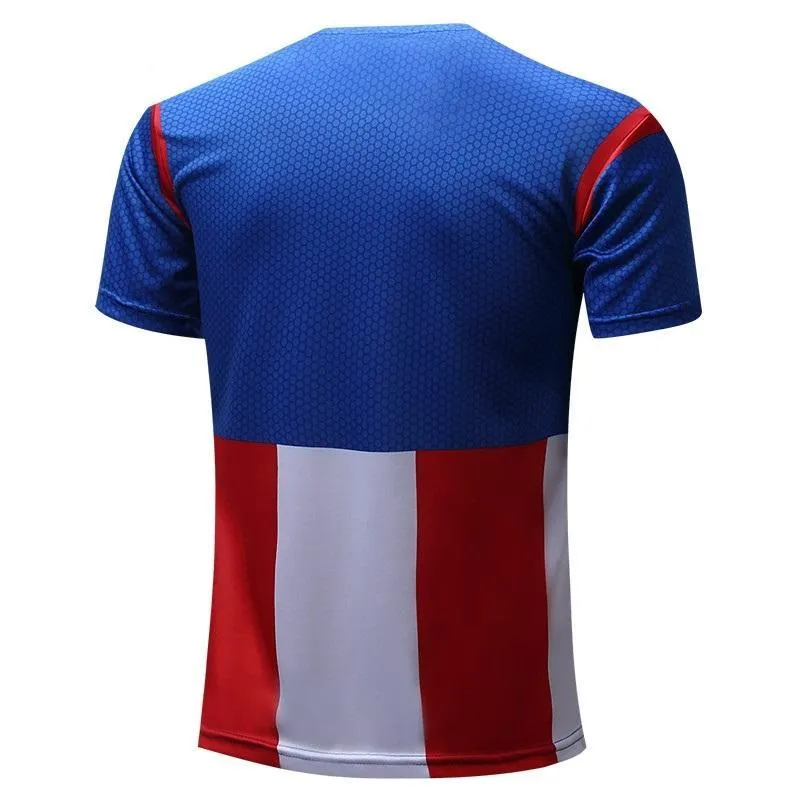 CAPTAIN AMERICA Compression Shirt for Men (Short Sleeve)