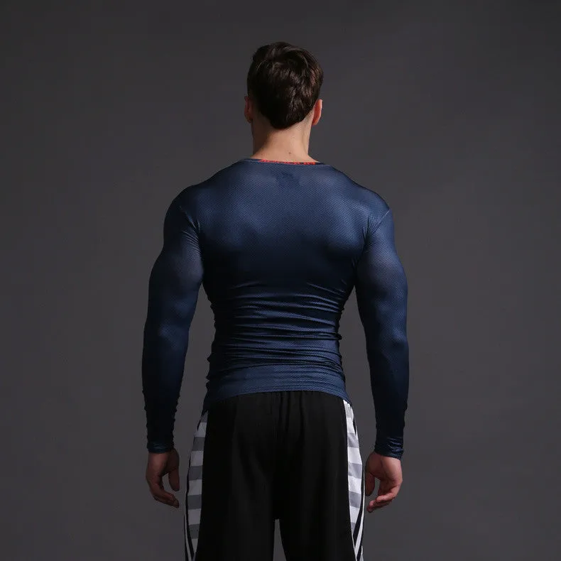 CAPTAIN AMERICA Men Compression Shirt