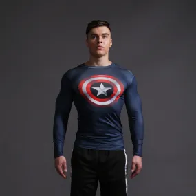 CAPTAIN AMERICA Men Compression Shirt