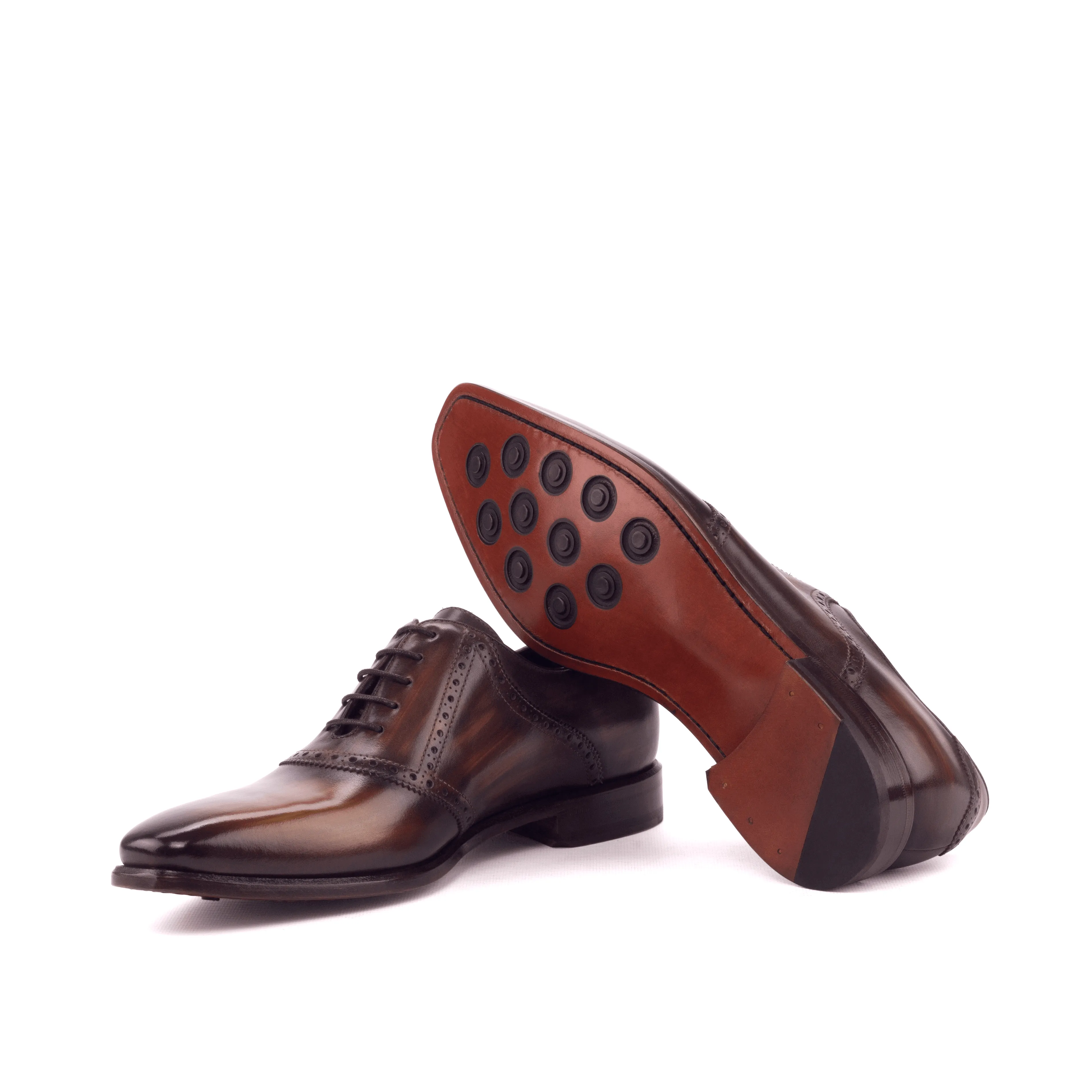 Chhota Saddle Patina shoes II