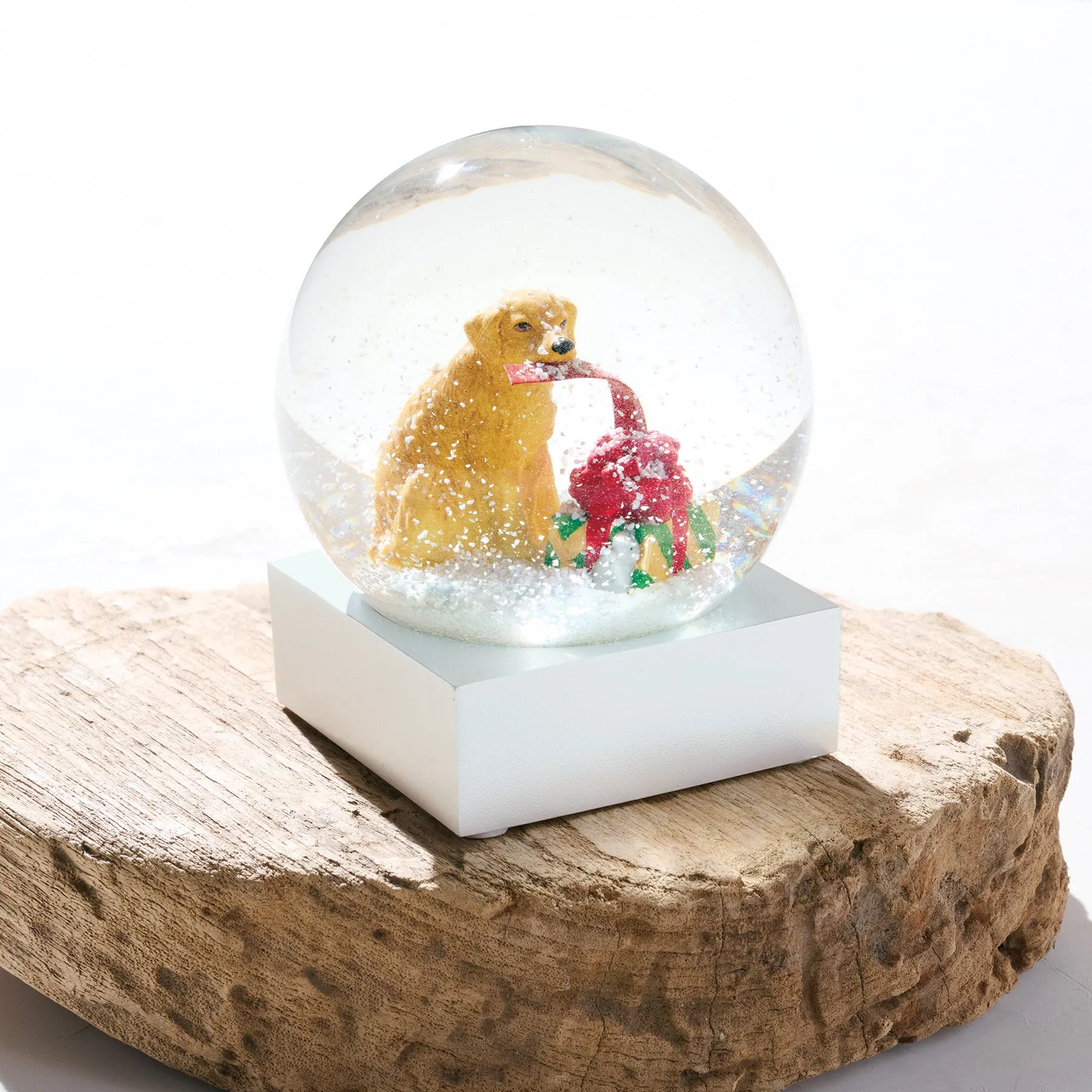 Christmas Morning Snow Globe