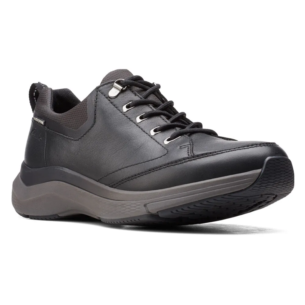 Clarks Wave 2.0 Vibe Black Leather (Men's)