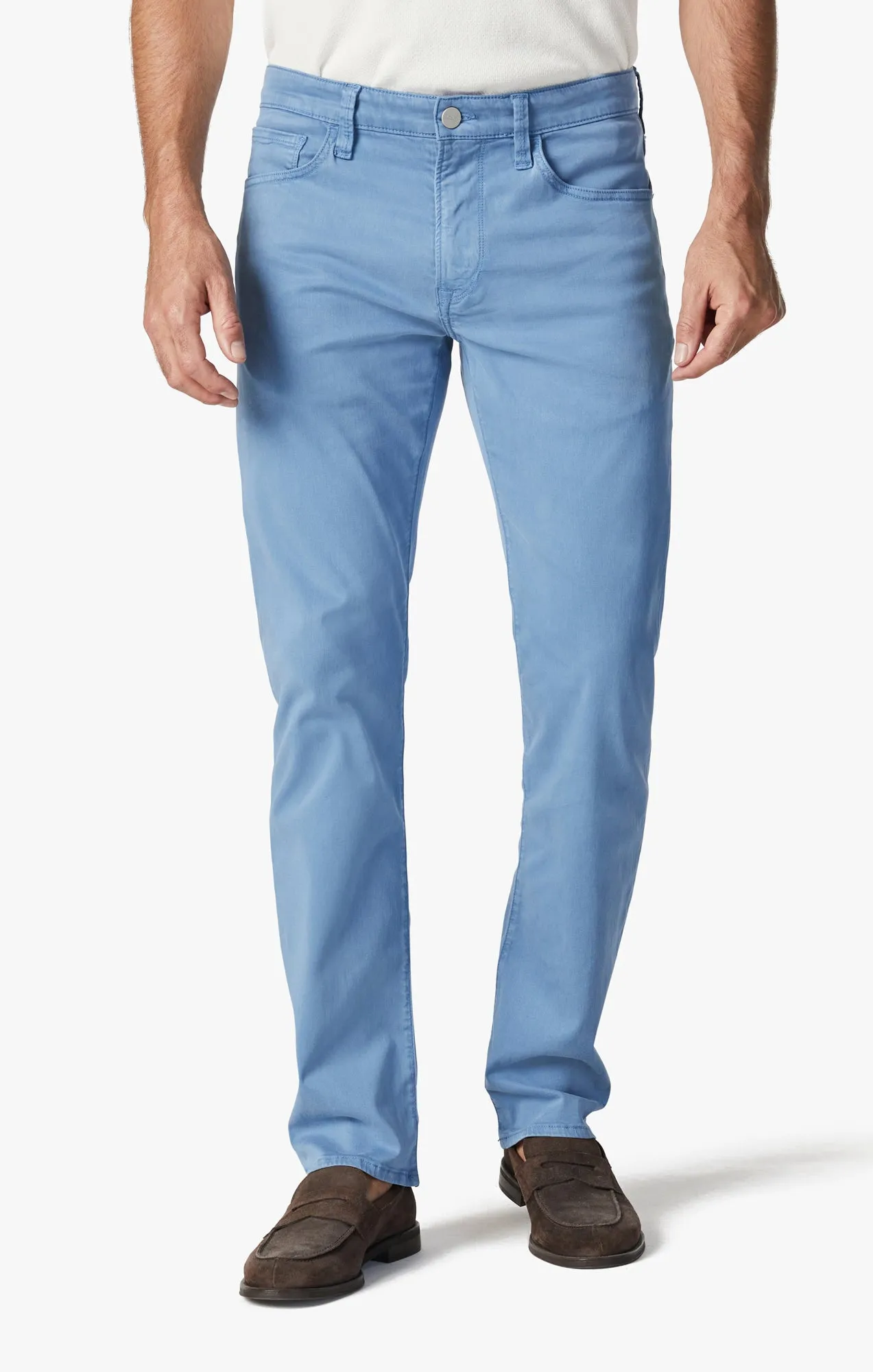 Courage Straight Leg Pants In Quiet Harbor Twill