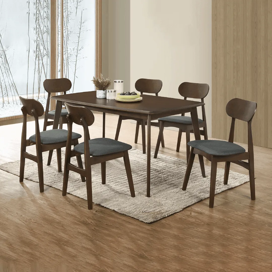 Davide Wooden Dining Table (150cm)