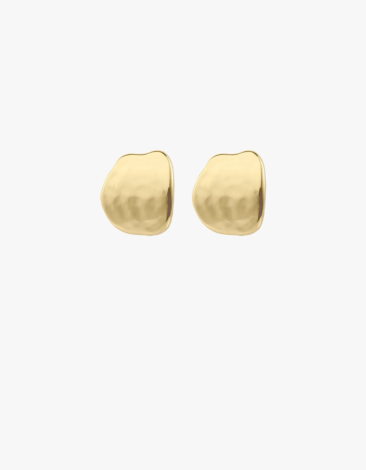 Dawn Oversized Studs - Gold