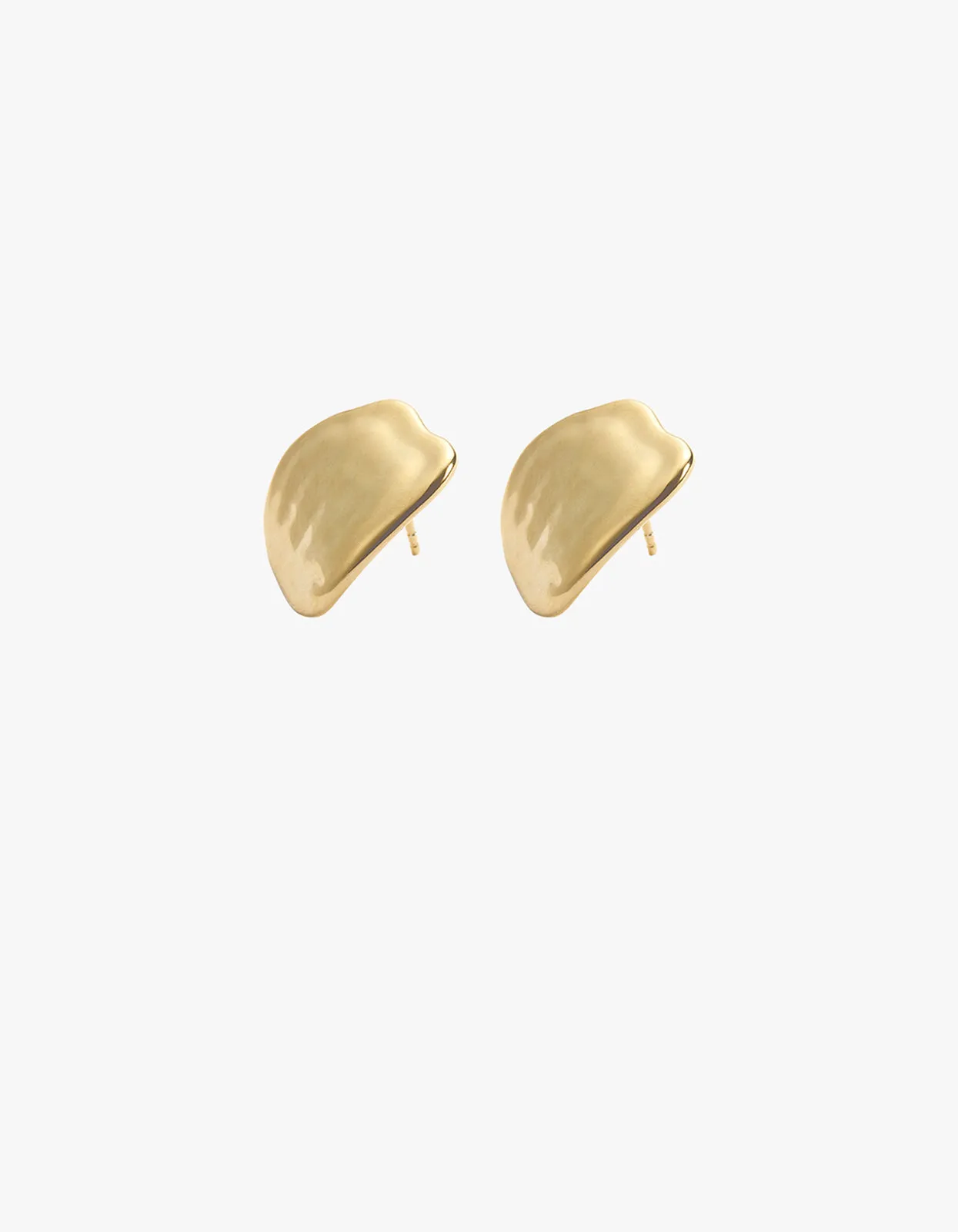 Dawn Oversized Studs - Gold