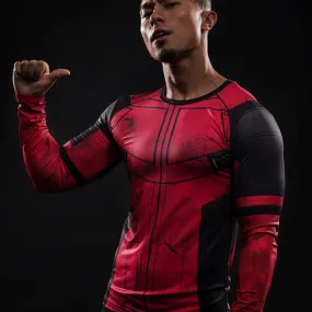 DEADPOOL Compression Shirt for Men (Long Sleeve)