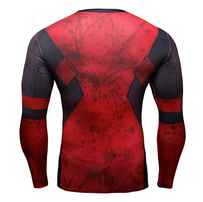 DEADPOOL Compression Shirt for Men (Long Sleeve)