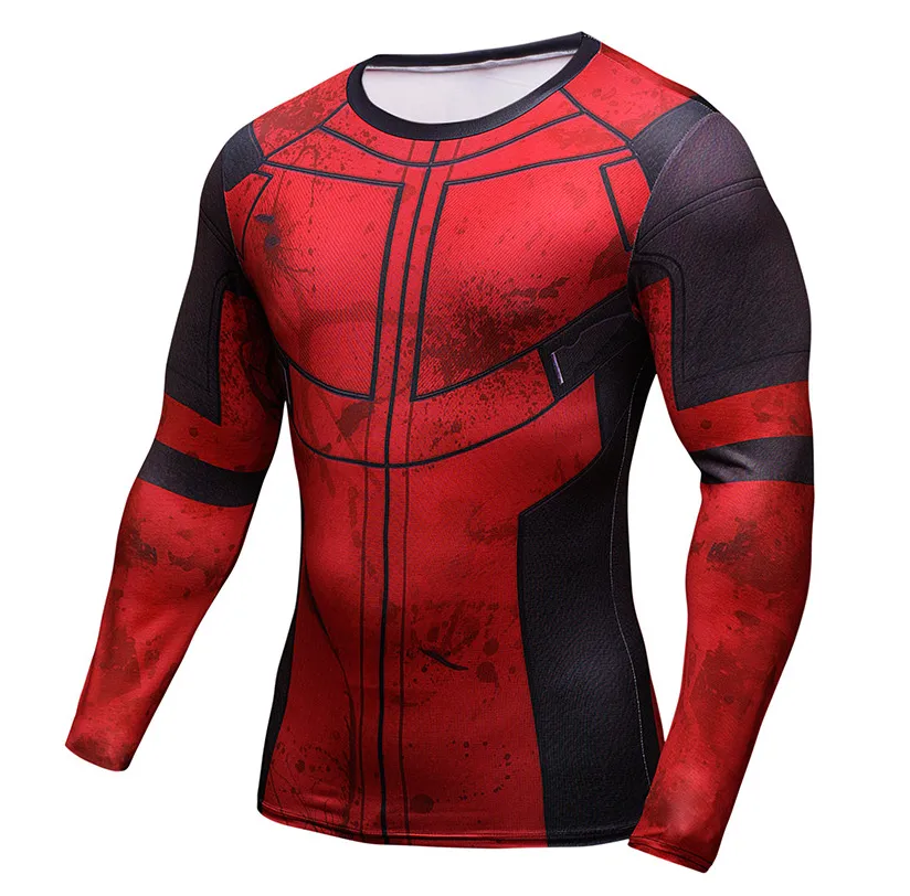 DEADPOOL Compression Shirt for Men (Long Sleeve)