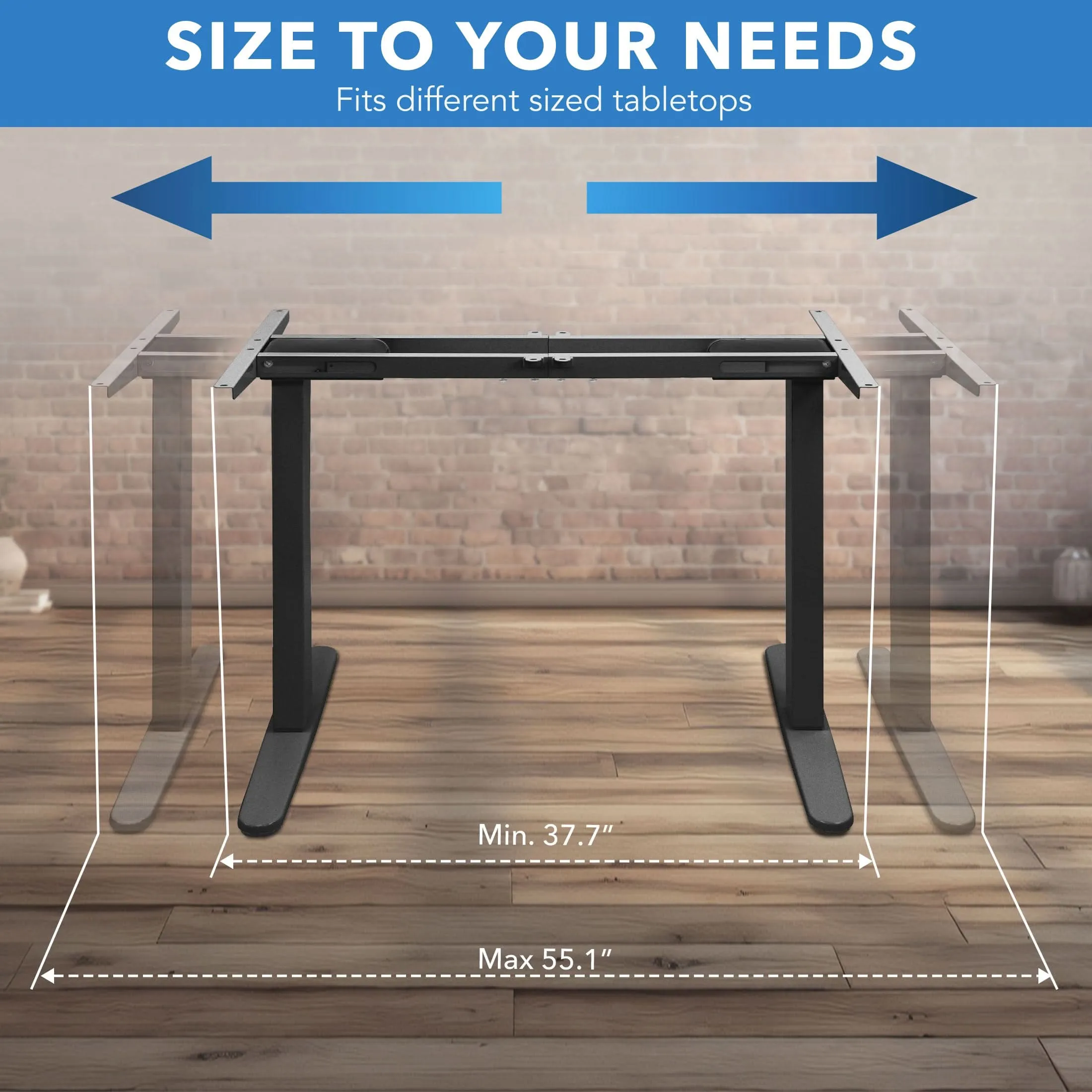 Dual Motor Electric Standing Desk Base