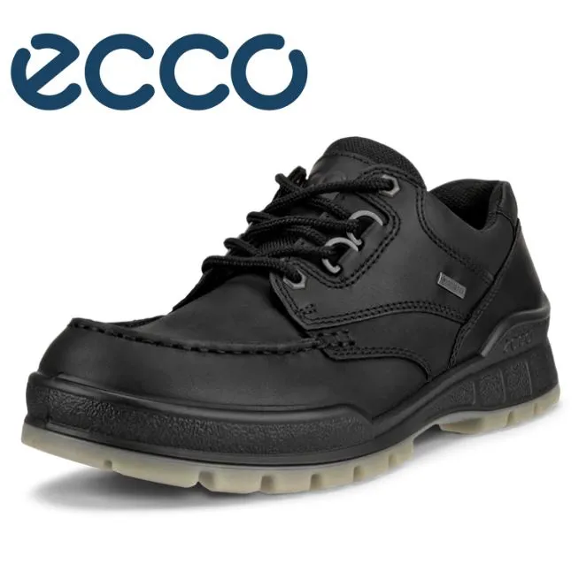 Ecco Track 25 Black Laced Shoes Black