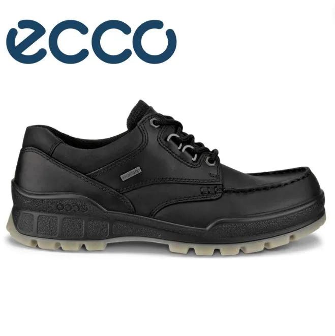 Ecco Track 25 Black Laced Shoes Black