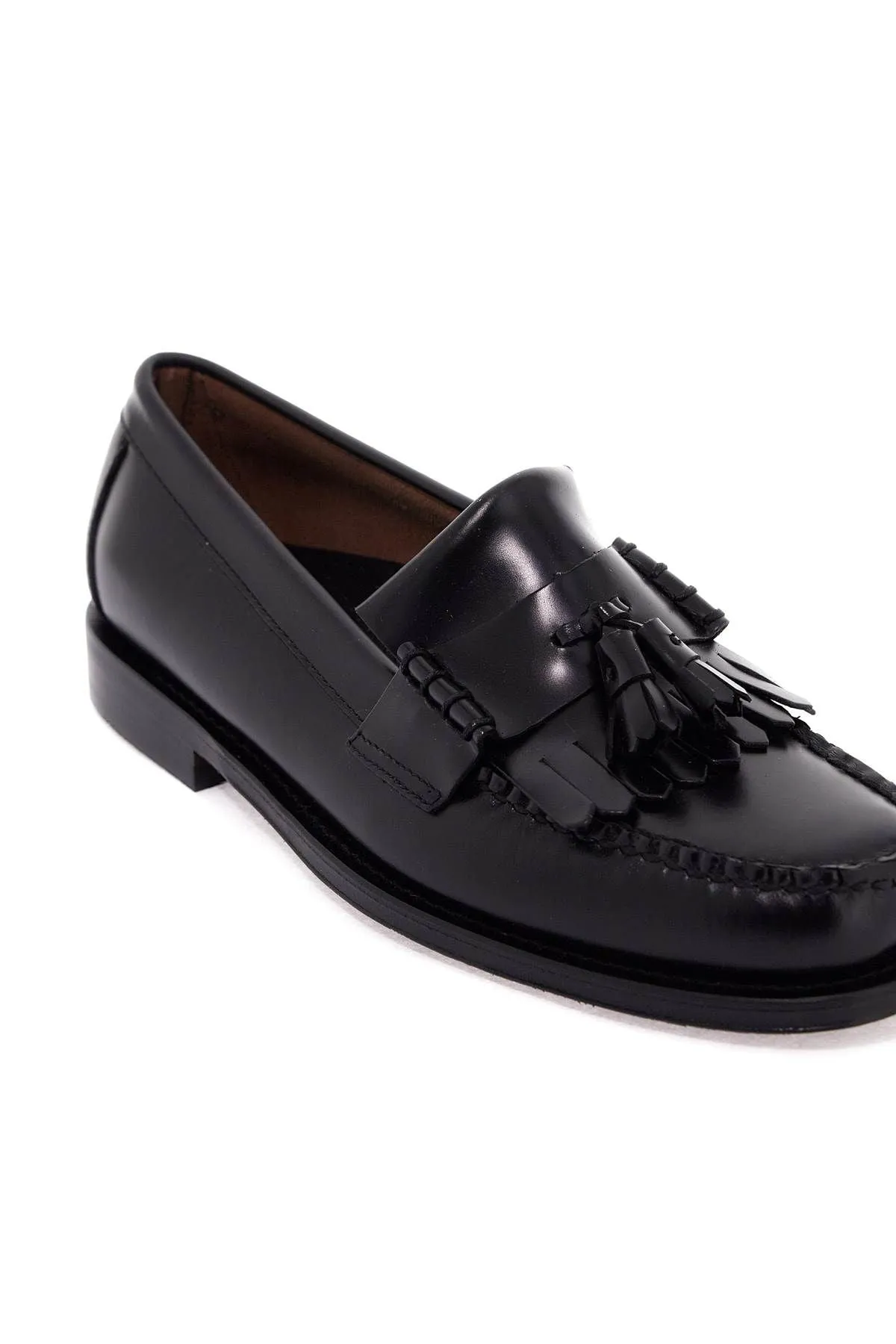 Esther Kiltie Weejuns Loafers In Brushed Leather