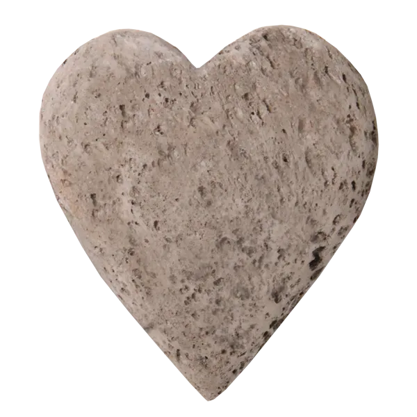 Heart Pumice Stone