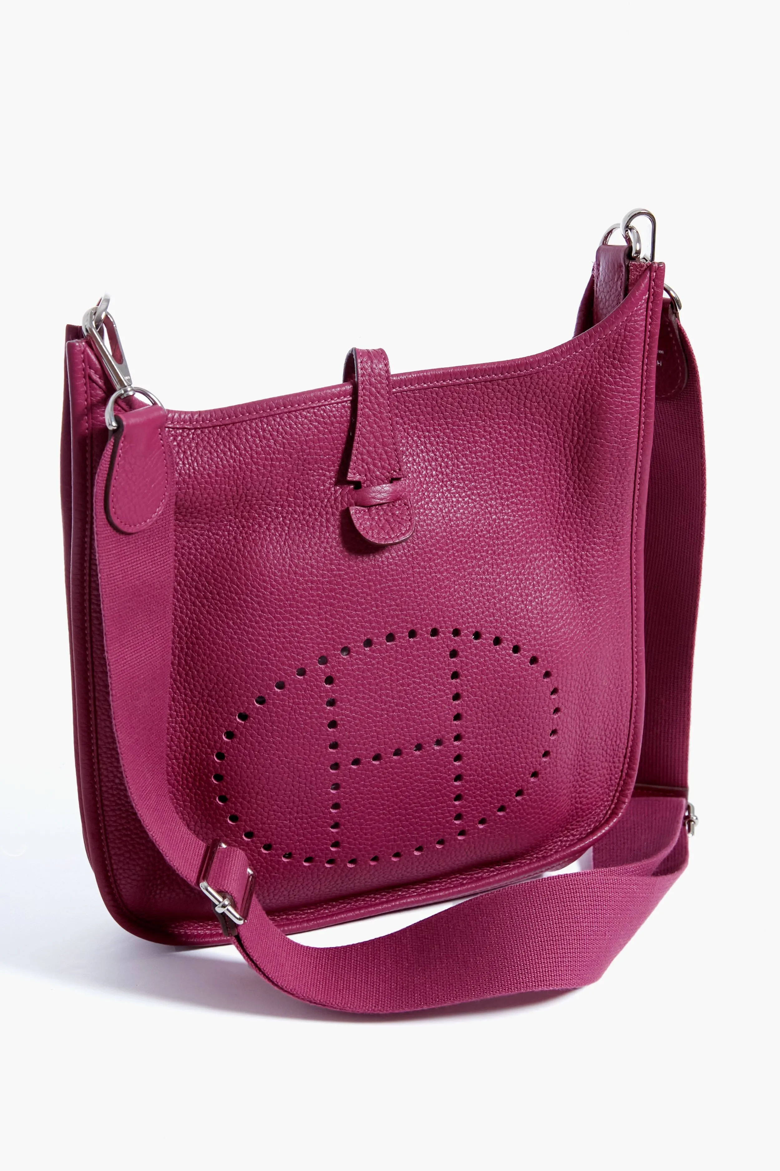 Hermes Purple Clemence Evelyn III PM