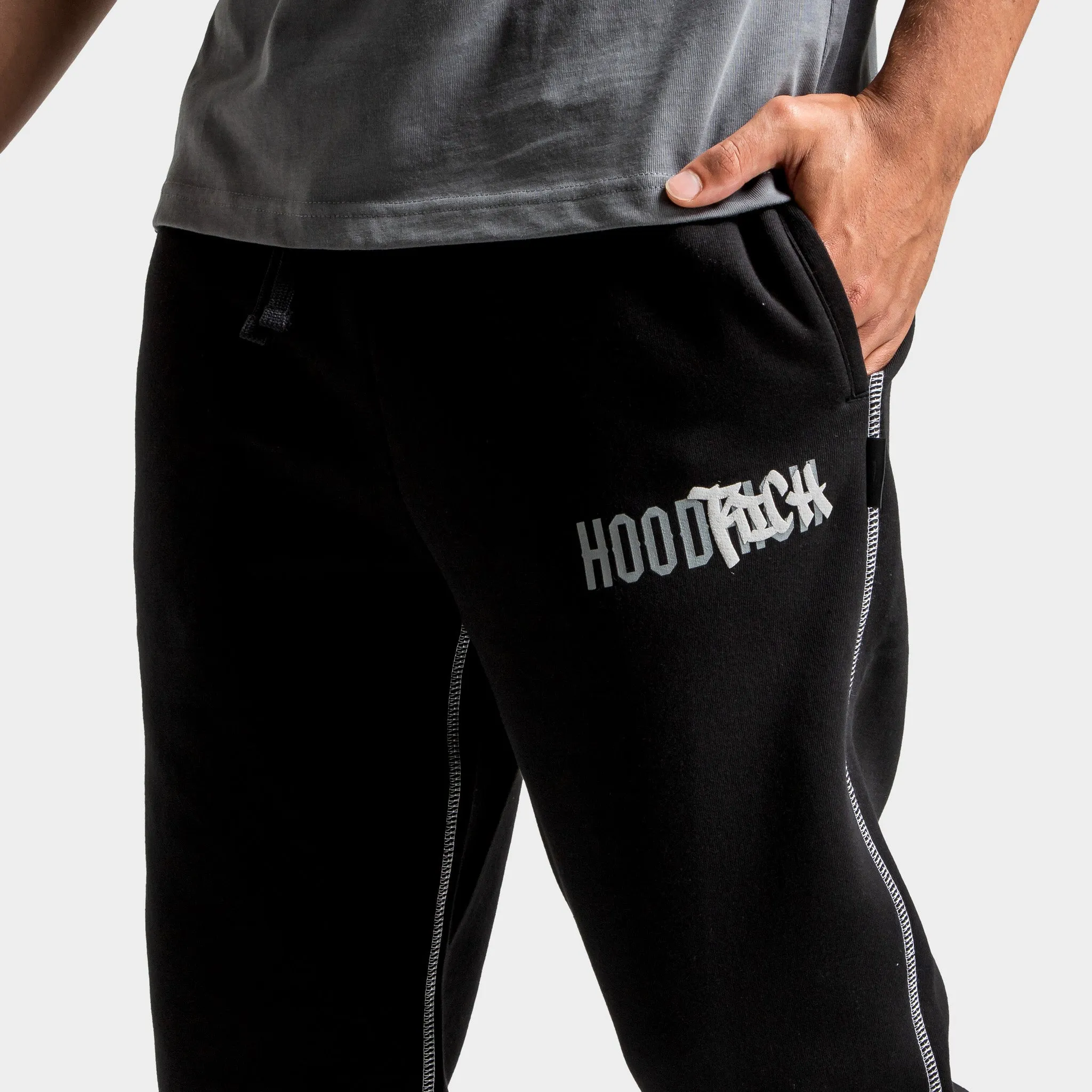 Hoodrich Wandal Jogger Black / Lava Smoke - Quiet Grey