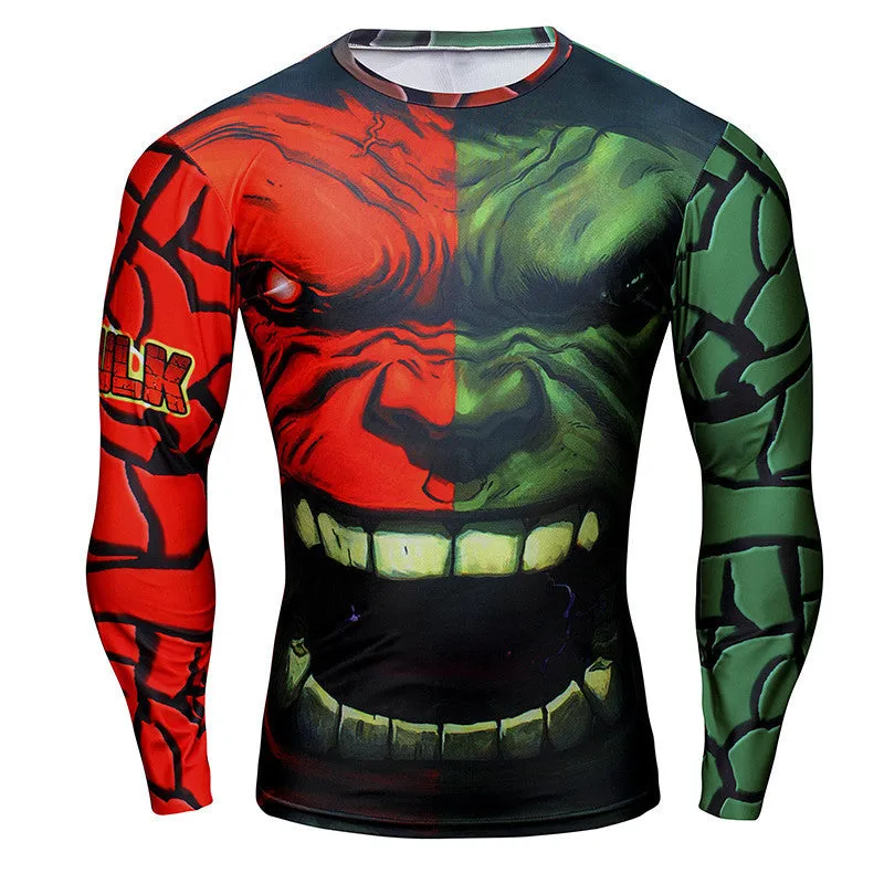 HULK Compression Shirt for Men (Long Sleeve)