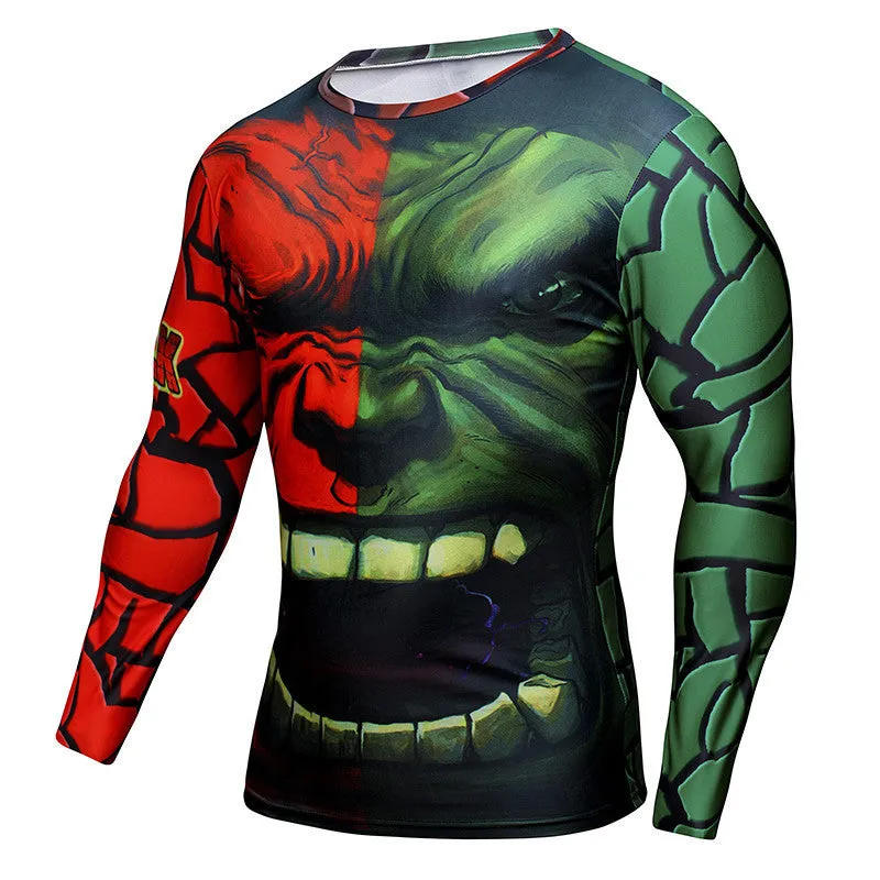 HULK Compression Shirt for Men (Long Sleeve)