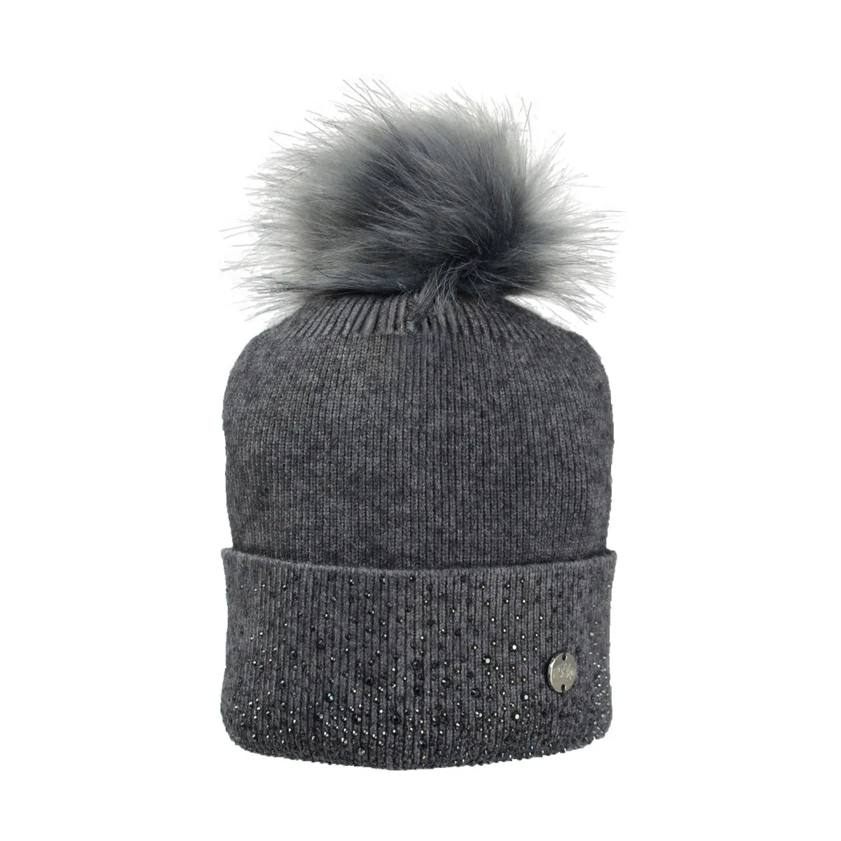 HyFASHION Two Toned Alaska Bobble Hat