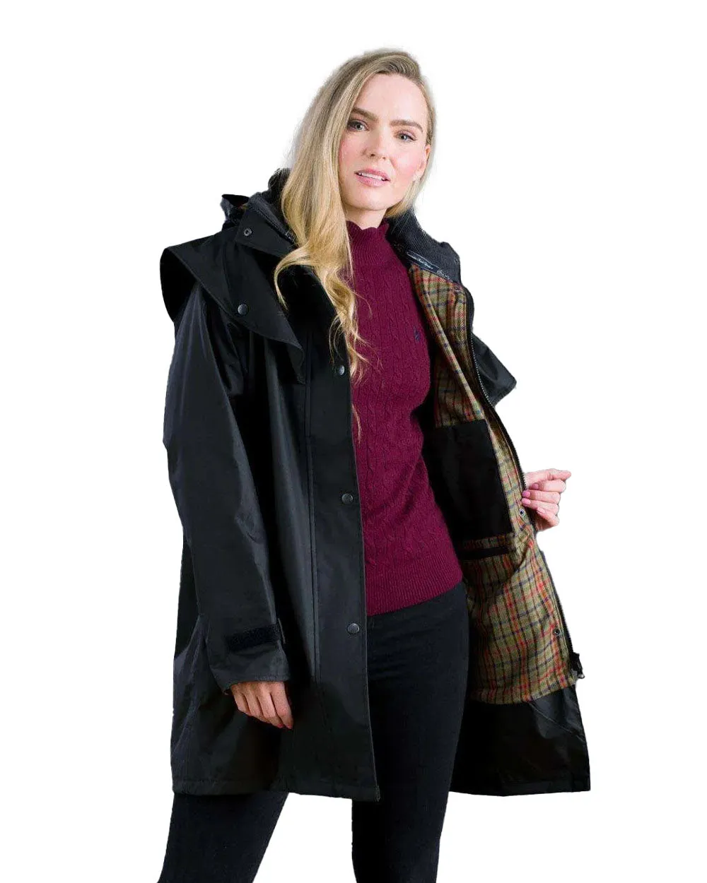 Jack Murphy Cotswold Ladies Waterproof 3/4 Coat