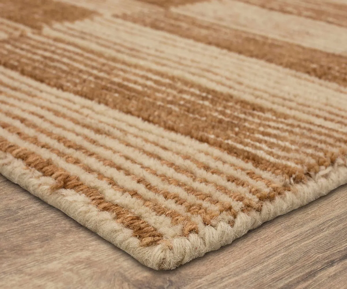 Karastan Broken Stripe Rug - Sienna