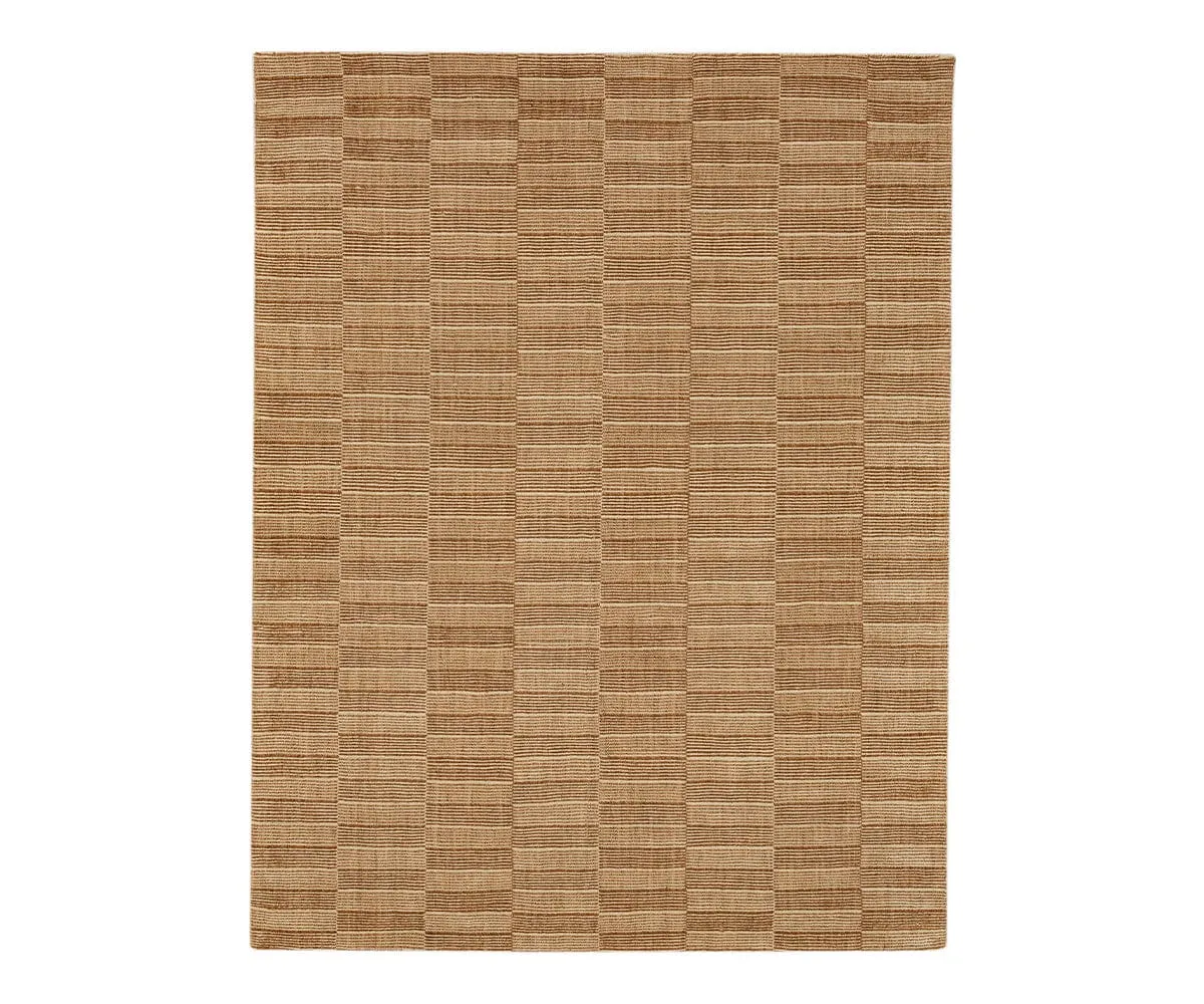 Karastan Broken Stripe Rug - Sienna