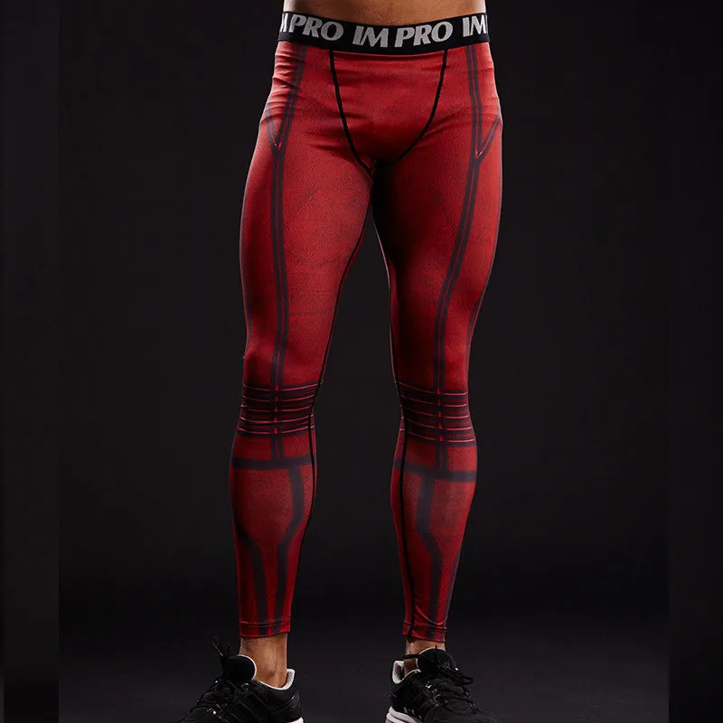 KID FLASH Compression Leggings/Pants for Men