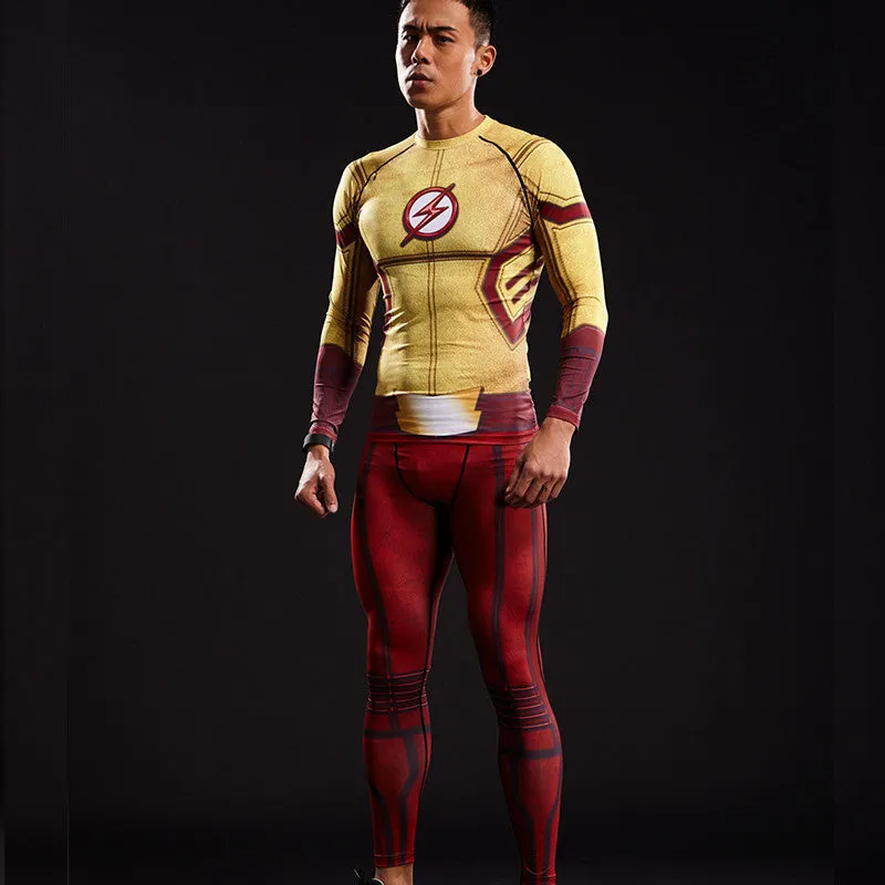 KID FLASH Compression Leggings/Pants for Men