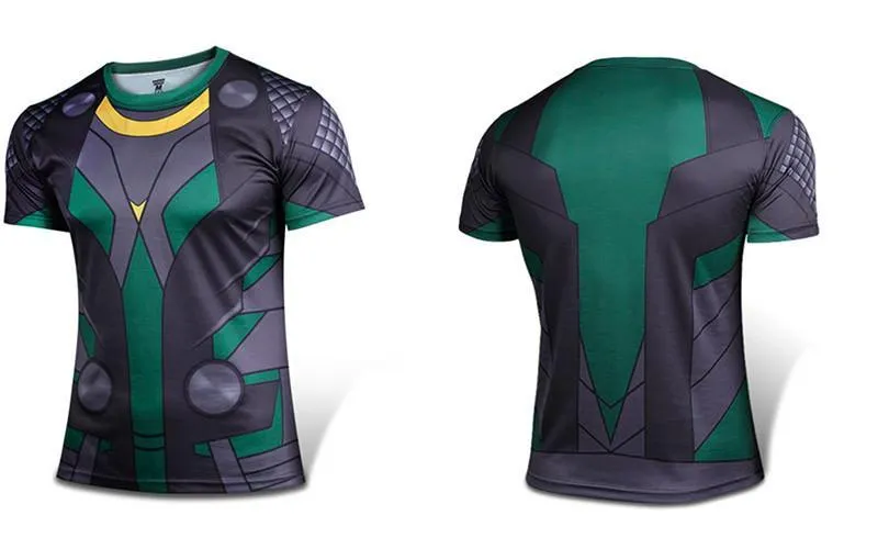 LOKI Short Sleeve Compression Shirt for Men