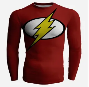 Long Sleeve FLASH Compression Shirt for Men