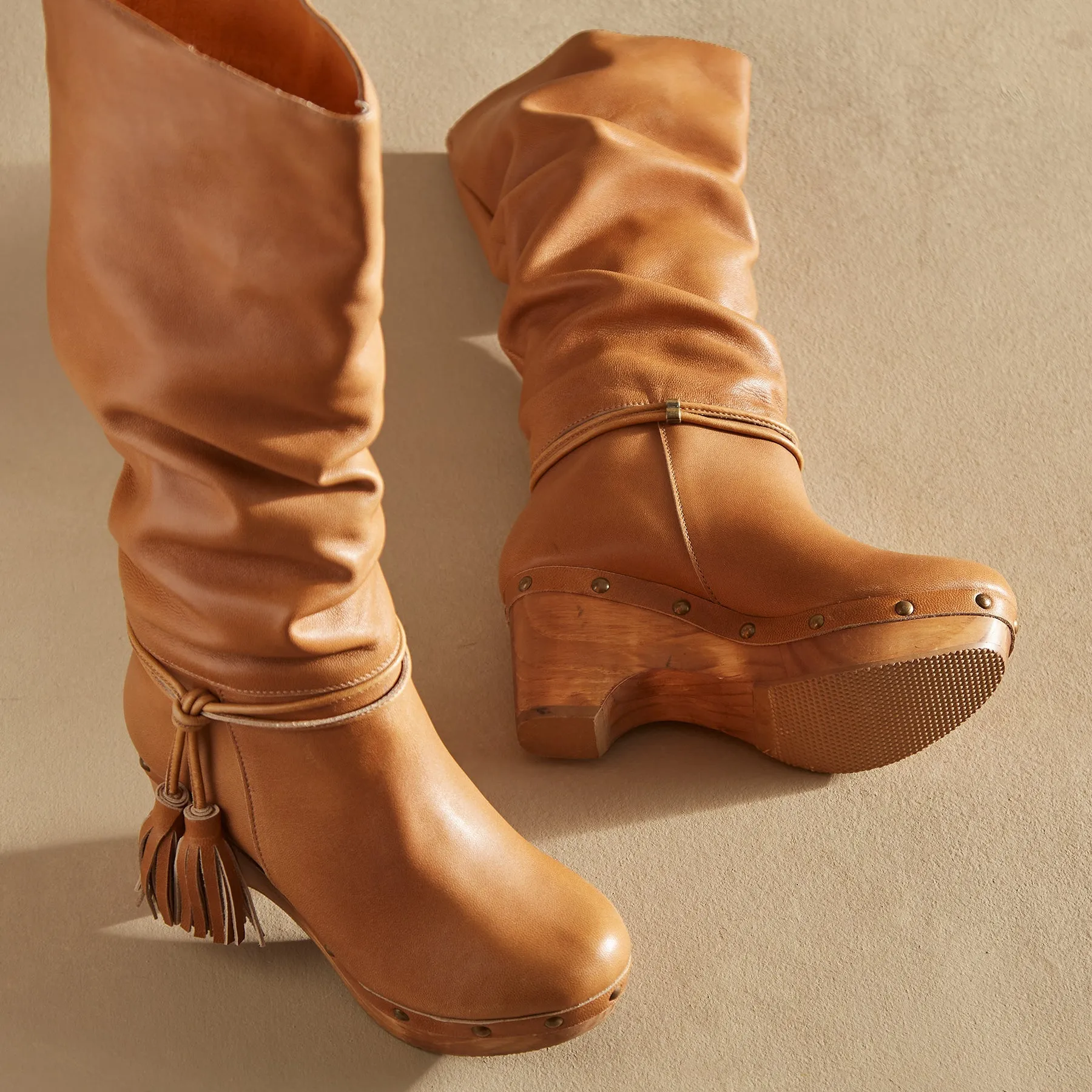 Lucia Clog Boots