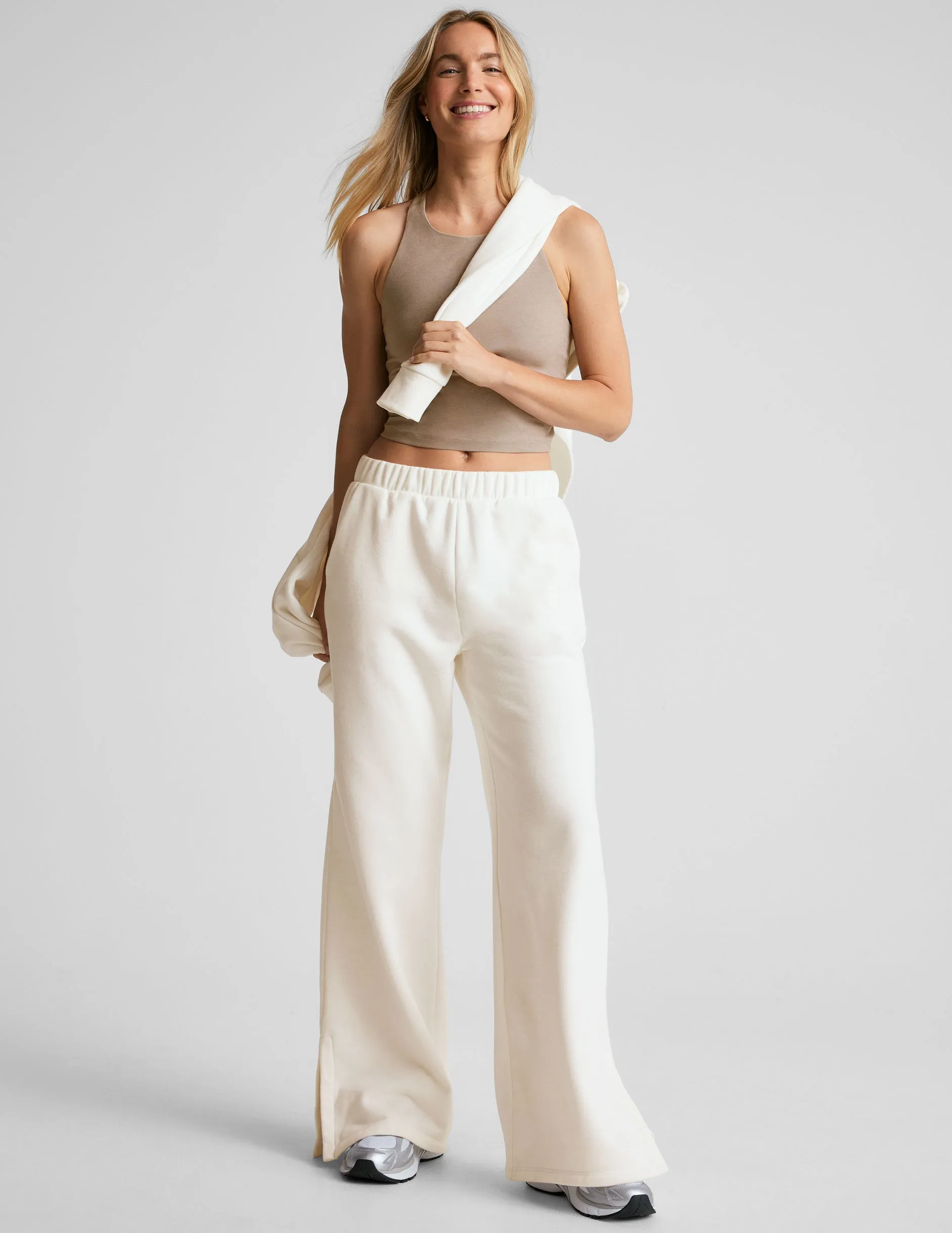 LuxeFleece Wide Leg Pant